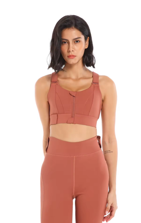 Lune London | Adjustable Zipper Sports Bra