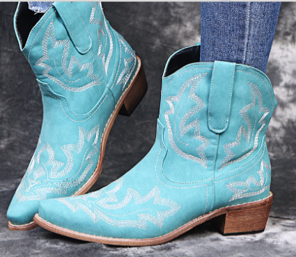 Lune London | Women's Western Cowboy Boots Brown