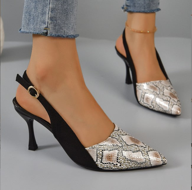 Lune London | Women's Kitten Heels Black