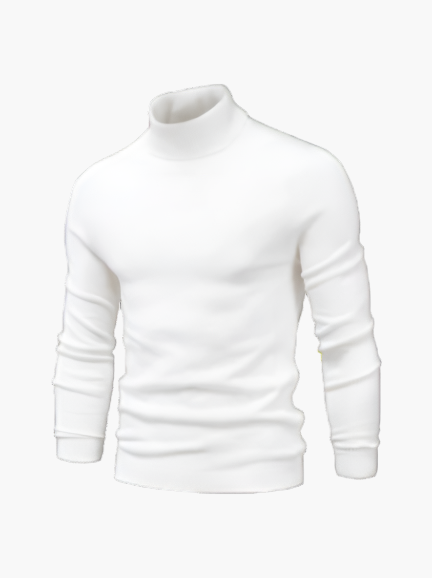 Lune London | Elegant modern turtleneck sweater for everyday and business