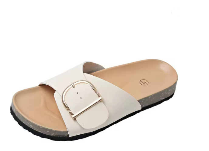 Lune London | Orthopedic Flat Sandals with Adjustable Buckle Straps