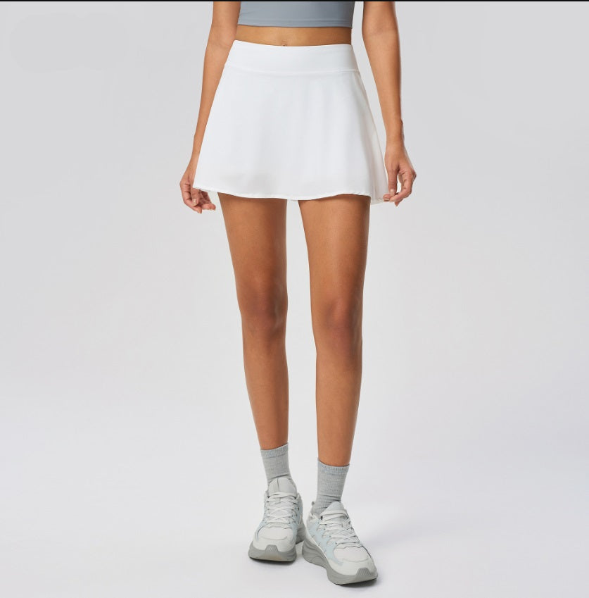 Women’s Swim Skirt with Side Slit and Elastic Waistband Lune London
