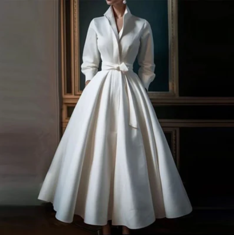 Lune London | elegant white long dress