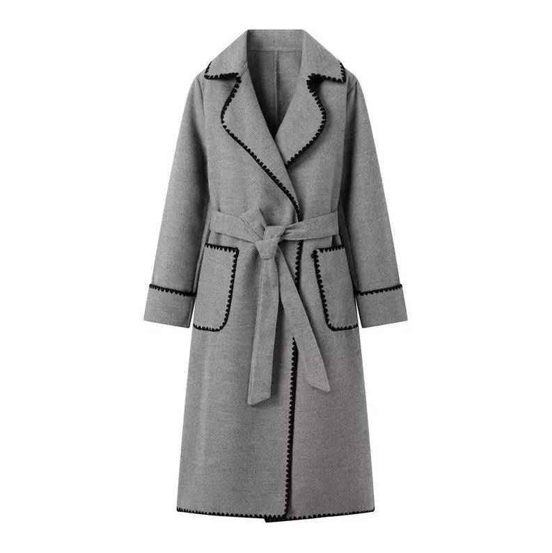 Lune London | manteau patchwork léger et plus long