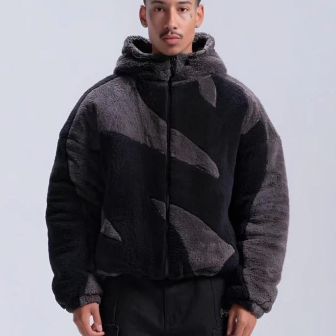 Lune London | Warm Lambswool Jacket with Zipper