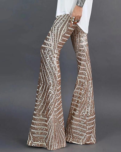 Lune London | Glitter Flare Pants