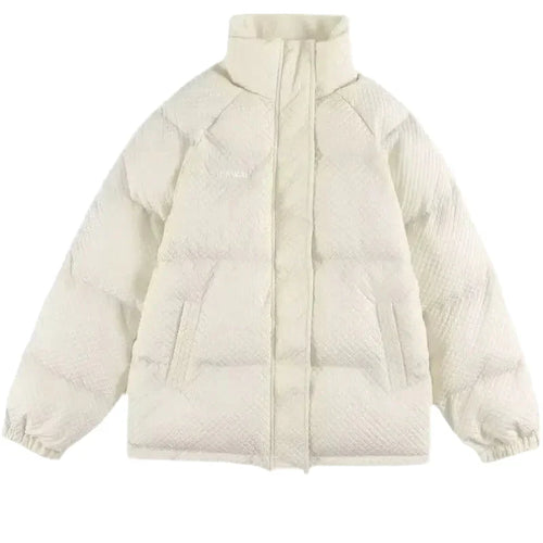 Lune London | Men's Padded Winter Jacket with High Collar - Trendy Leisure Jacket for Couples