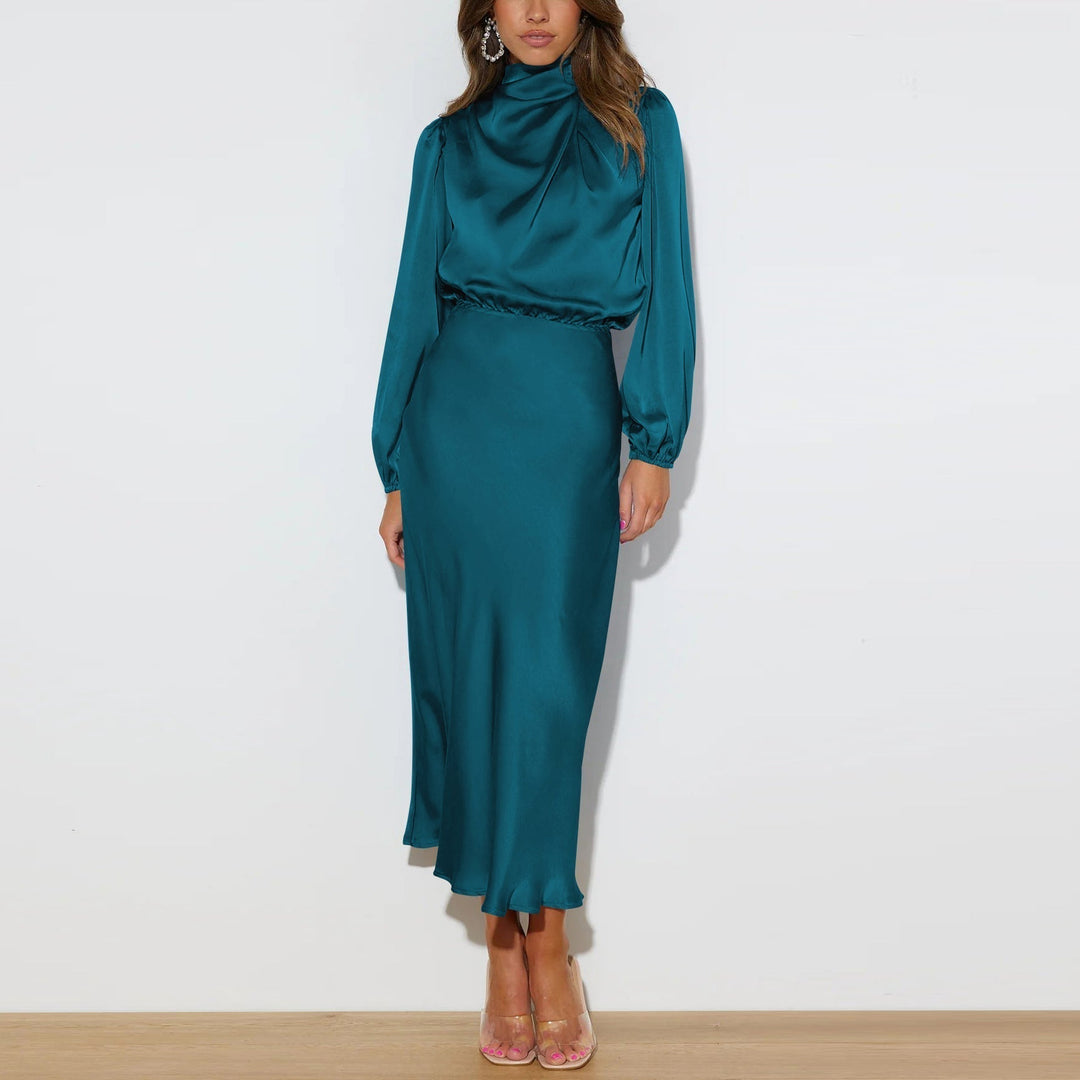 Lune London | Long satin dress