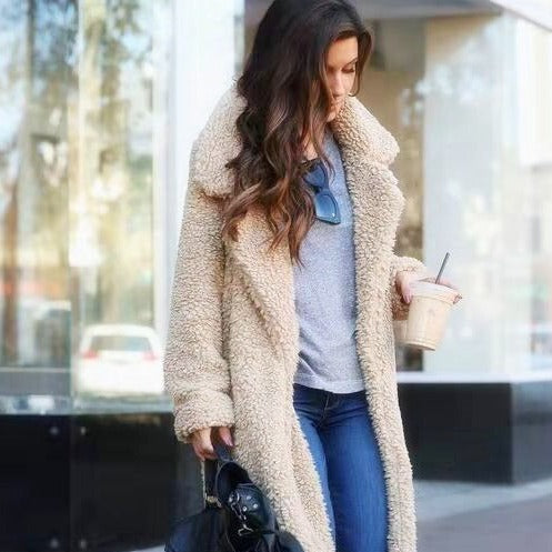 Lune London | Trendy Warmer Longer Teddy Coat for Women