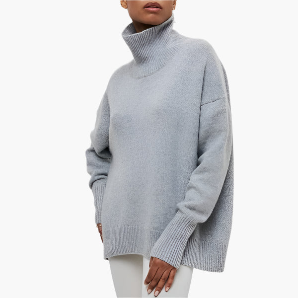 Lune London | Turtleneck sweater with voluminous sleeves - Elegant style for everyday and the office