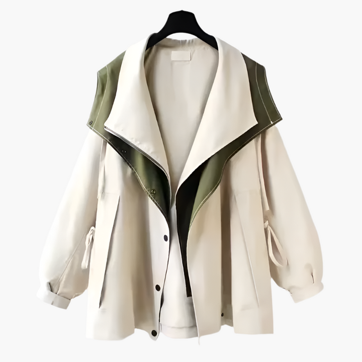Lune London | Oversized layer-look leisure jacket - Versatile transition jacket for everyday wear and outdoor activities