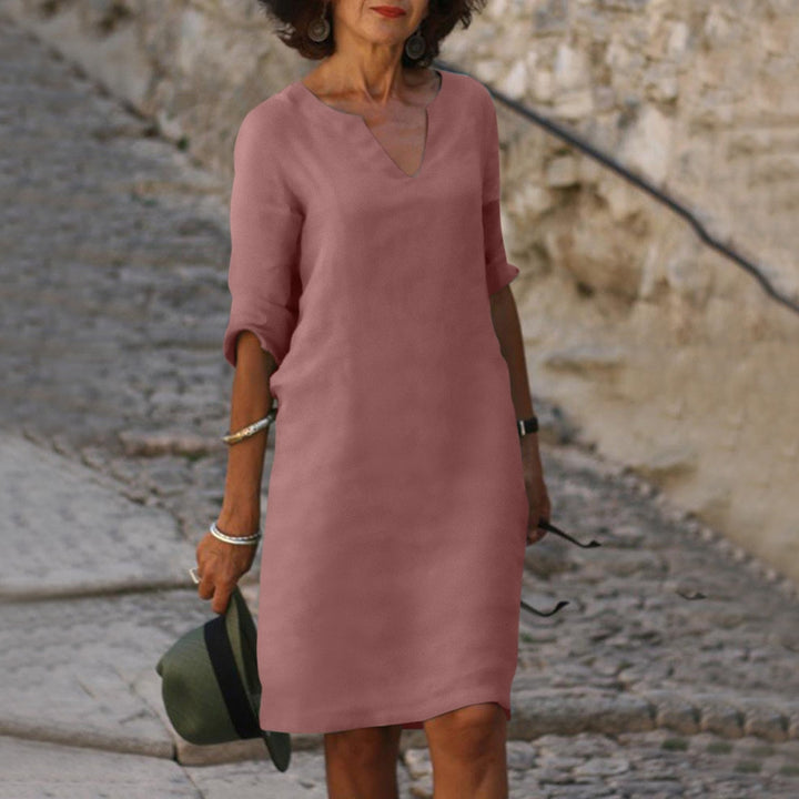Lune London | Elegant summer dress with V-neck