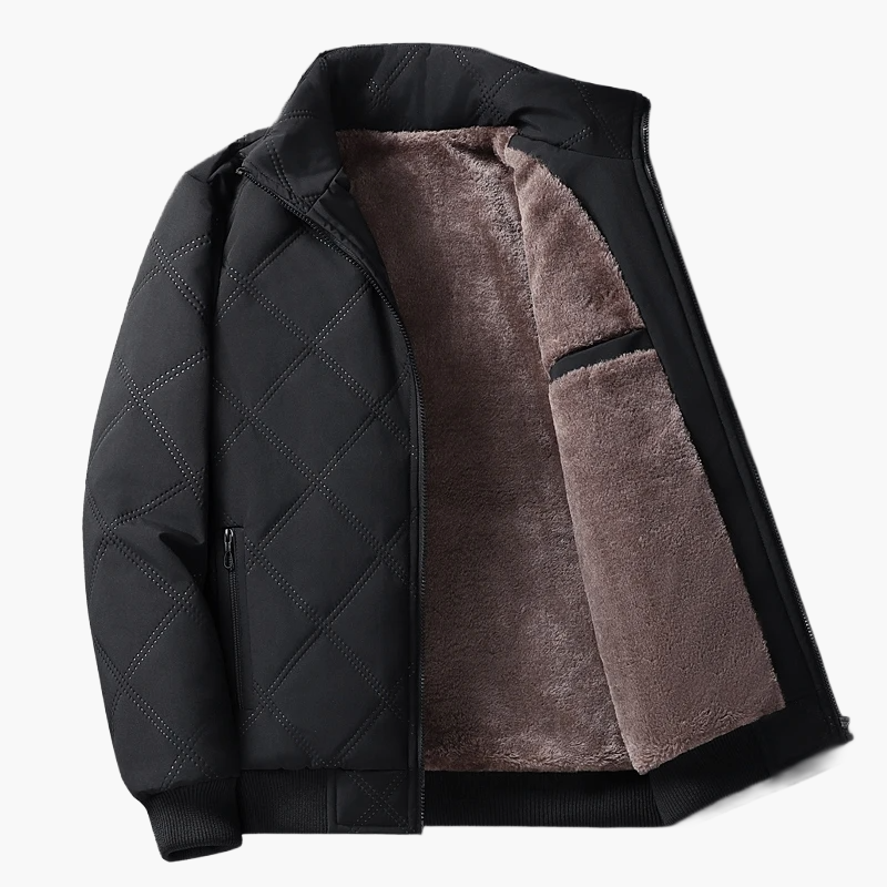 Lune London | Quilted winter jacket with fleece lining - Trendy transition jacket for everyday life and leisure