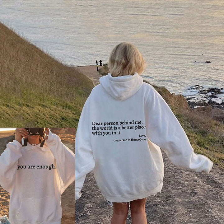 Angel - Love Person Behind Me Unisex Hoodie