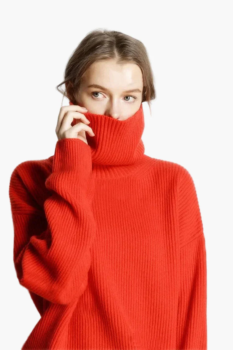 Lune London | Oversized turtleneck sweater for leisure and office