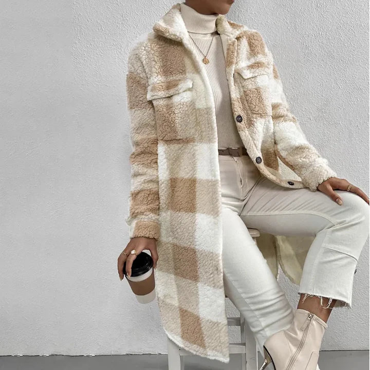Lune London | Check jacket with polar fleece