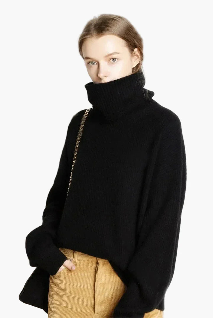 Lune London | Oversized turtleneck sweater for leisure and office
