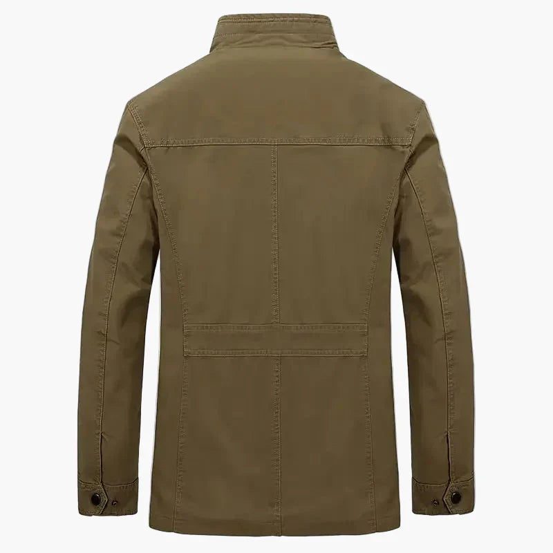 Lune London | Leisure jacket with high collar and multiple pockets - Casual summer jacket for everyday life and outdoor activities