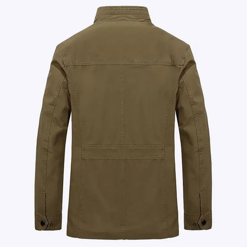 Lune London | Transitional outer jacket with high collar and multiple pockets - Casual fashion for everyday wear and leisure