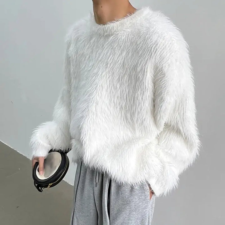 Lune London | Luxury Long Sleeve Solid Color Sweater
