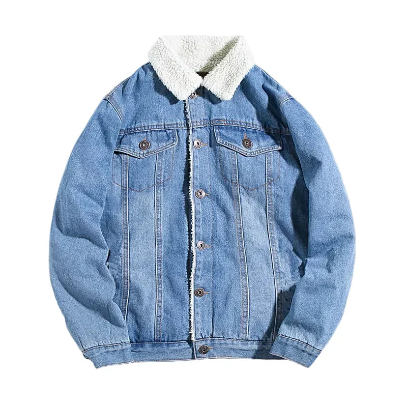 Lune London | Leisure jacket with sheepskin look - Fashion transition jacket for everyday and leisure