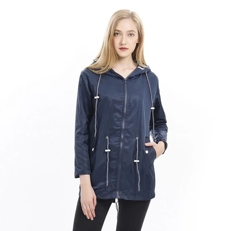 Lune London | Waterproof coat with hood