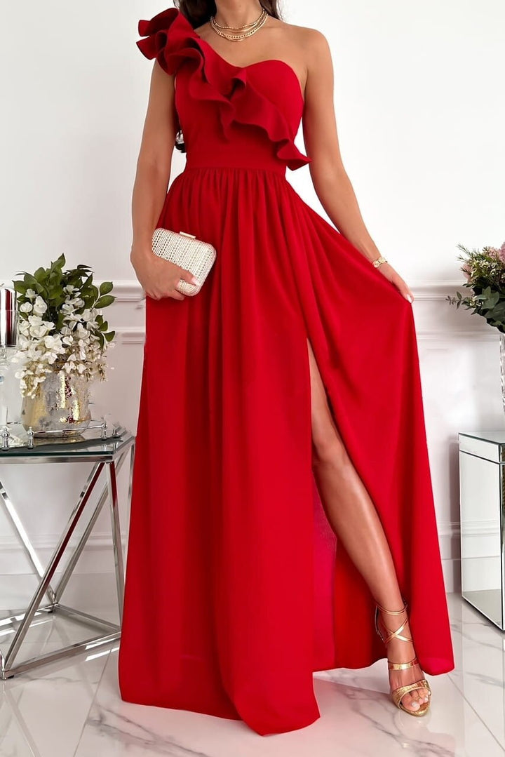 Lune London | Off-The-Shoulder Dress with One Shoulder