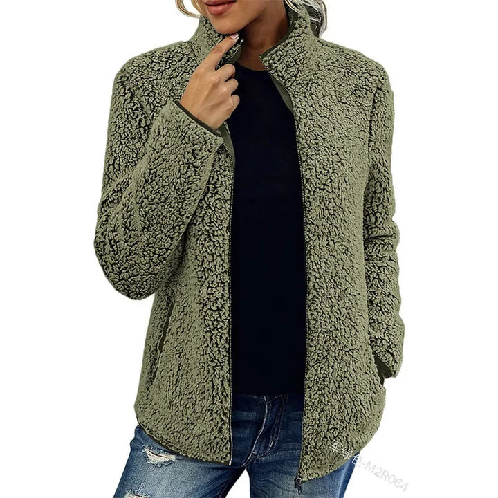 Chic Und Stil | Winter Fleece Jacket for Women