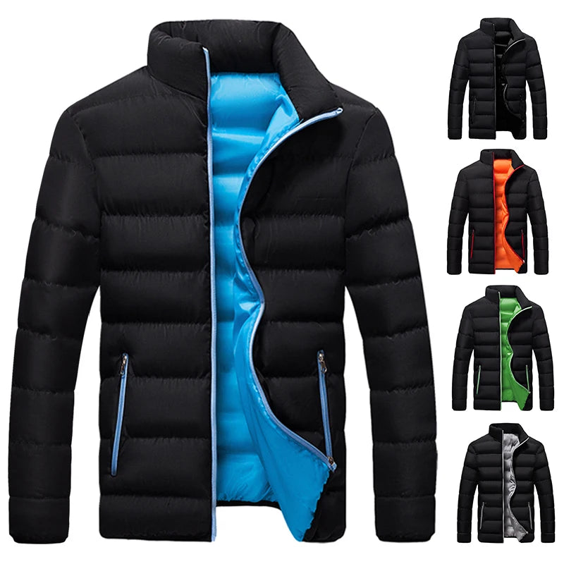 Lune London | Puffer jacket - Windproof and Water repellent - High collar - Zipper - Lined and Warm