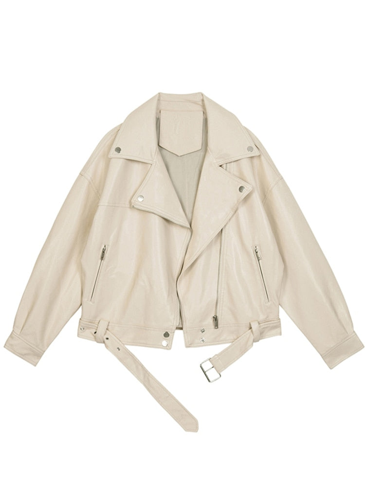 Lune London | Oversized-leather-jacket