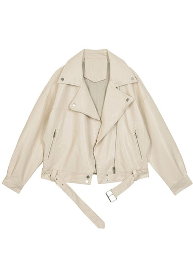 Lune London | Oversized-leather-jacket