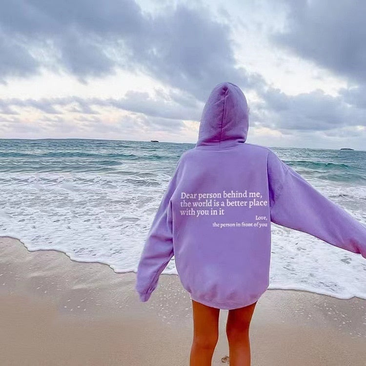 Angel - Love Person Behind Me Unisex Hoodie