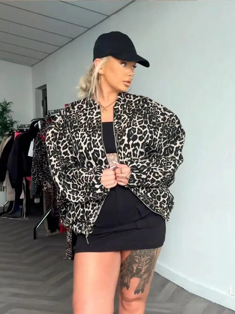 Lune London | Jacket with leopard pattern for women