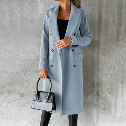 Lune London | Long Wool Jacket Women Urban Chic