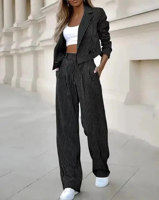 Lune London | Blazer pour femmes élégant avec pantalon assorti