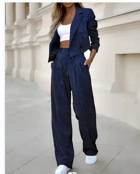 Lune London | Blazer pour femmes élégant avec pantalon assorti