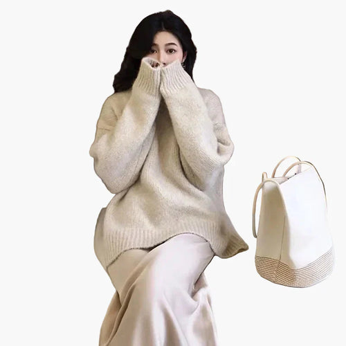 Lune London | Oversized sweater in retro style for autumn and winter - Wide and trendy fit, perfect for everyday wear