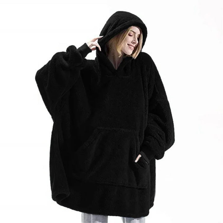 Lune London | Oversized Flannel Blanket Hoodie for Men & Women