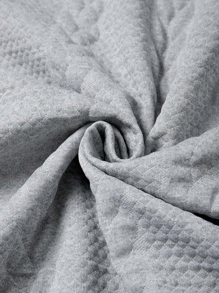 Lune London | Knitted sweater with high collar and elbow patches - Casual style for everyday and leisure