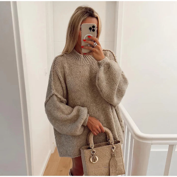 Lune London | Soft Oversized Knit Sweater for Women