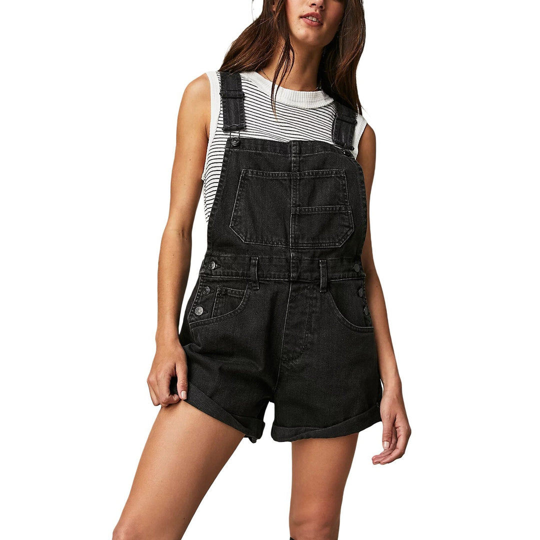 Lune London | Sleeveless Denim Overall Jumpsuit for Women