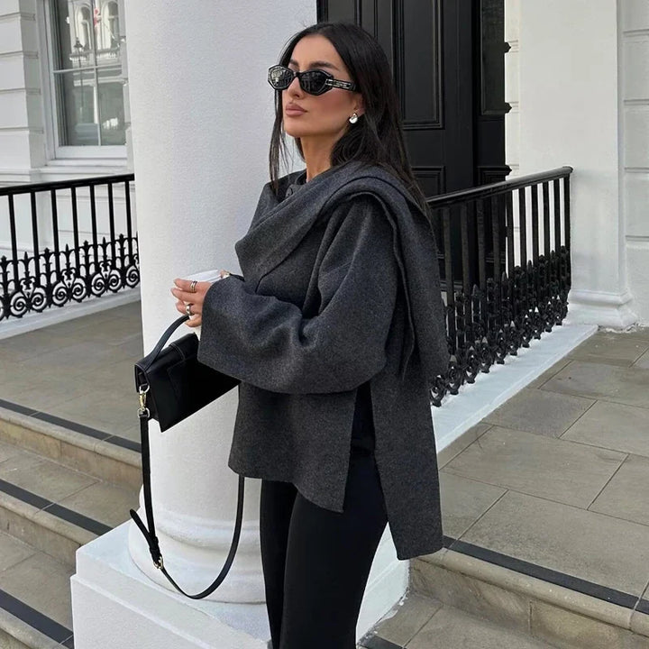 Lune London | Asymmetrical Winter Coat