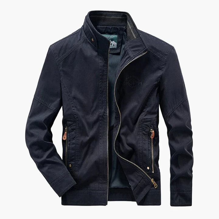 Lune London | Casual Streetwear Transitional Jacket with High Collar - Elegant Casual Jacket for Daily Wear and Outdoor Activities