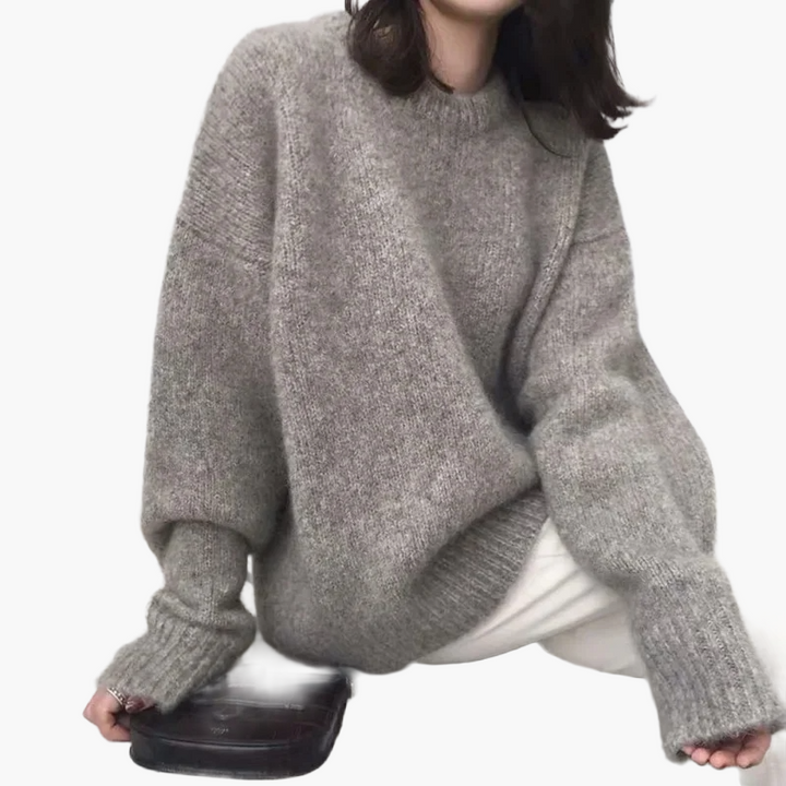 Lune London | Oversized sweater in retro style for autumn and winter - Wide and trendy fit, perfect for everyday wear