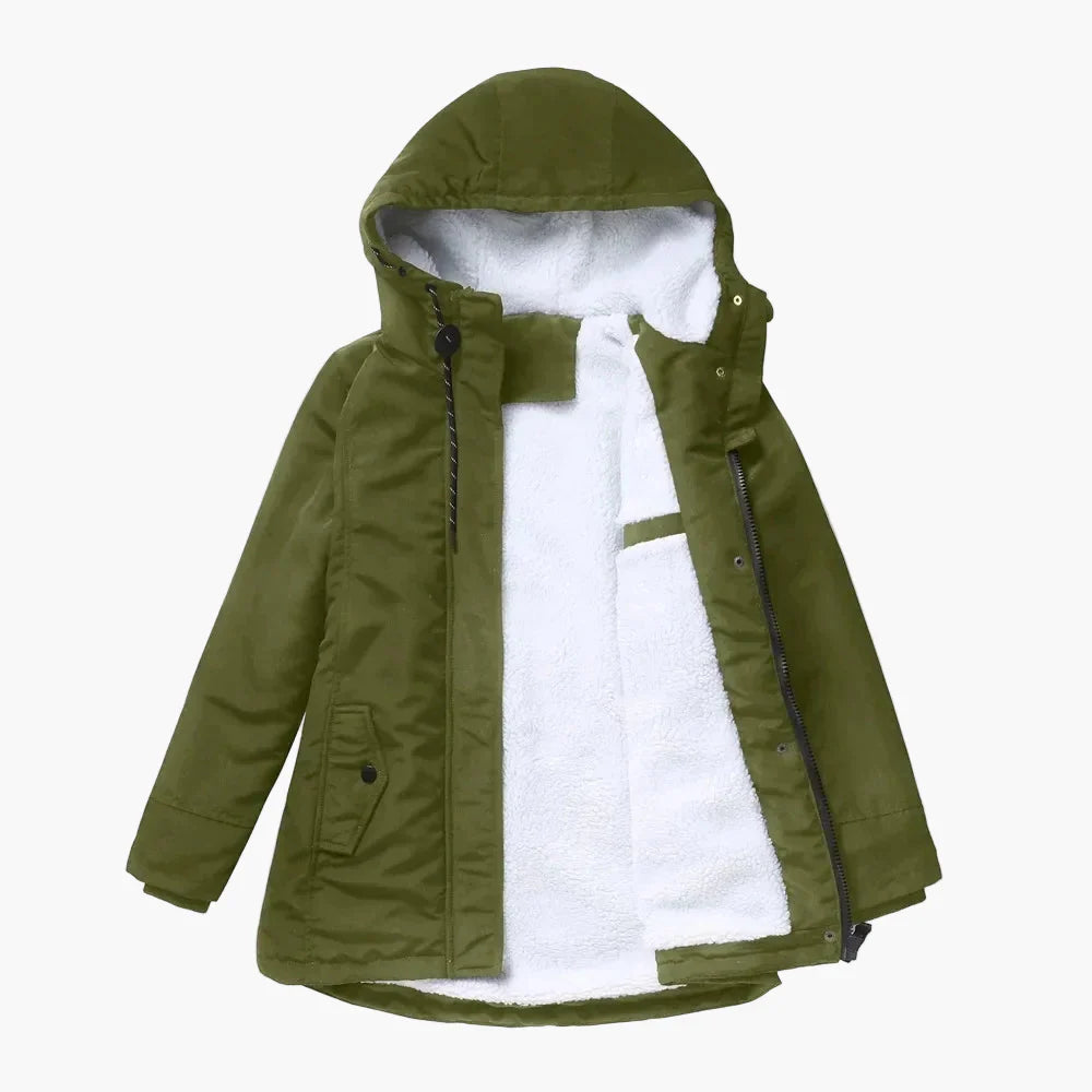 Lune London | Winter jacket with hood - Fashion leisure jacket for autumn and winter