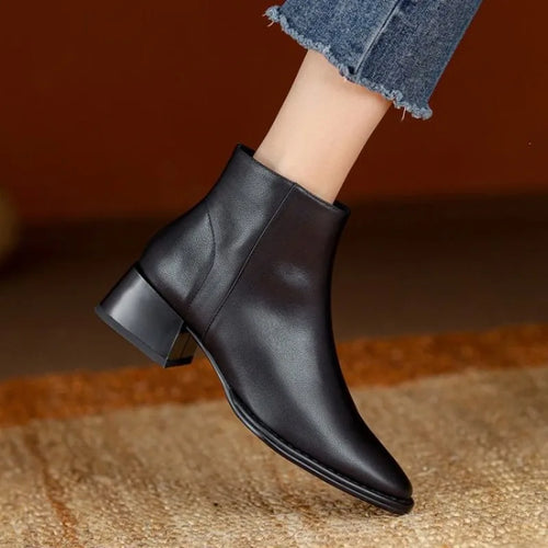 Lune London | Chunky Heeled Ankle Boots