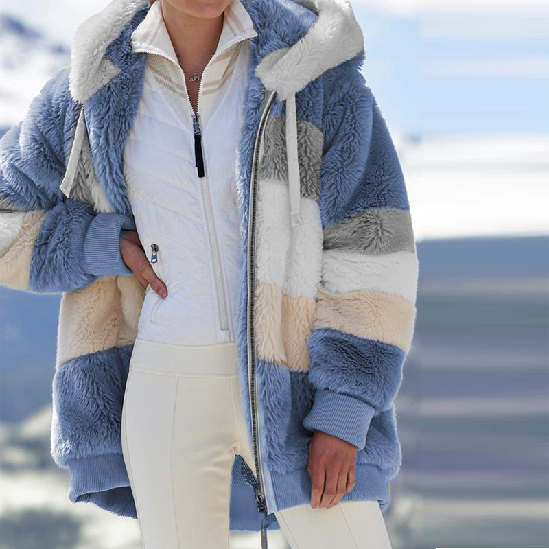 Lune London | Fleece jacket with hood