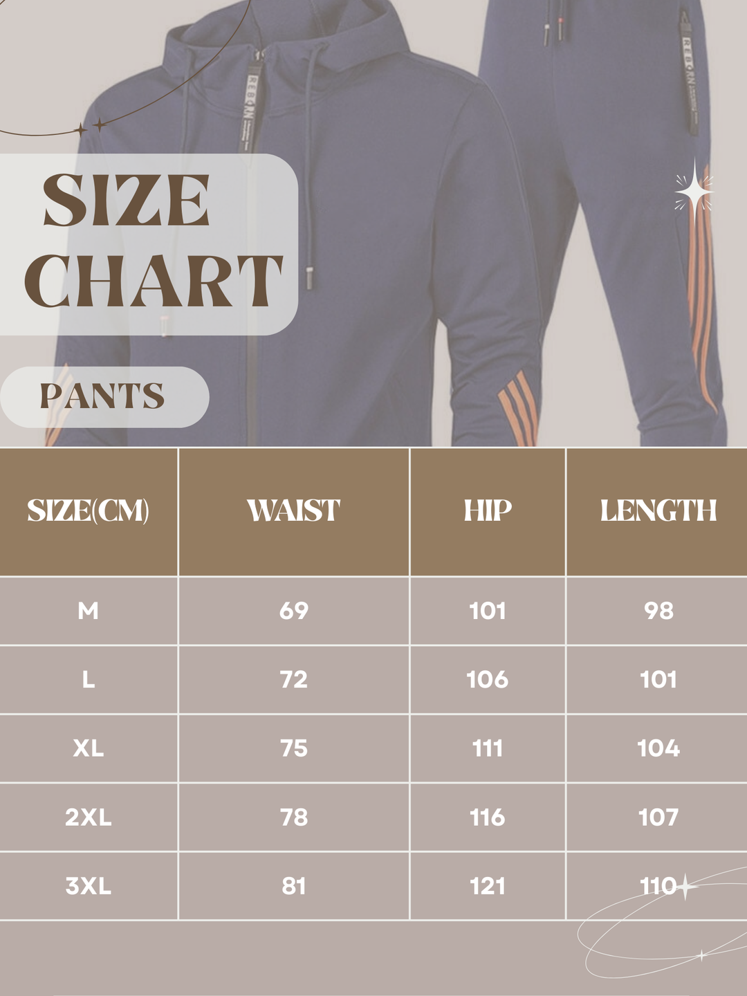 Lune London | Men's Tracksuit - Regular Fit, Breathable Fabric - Casual