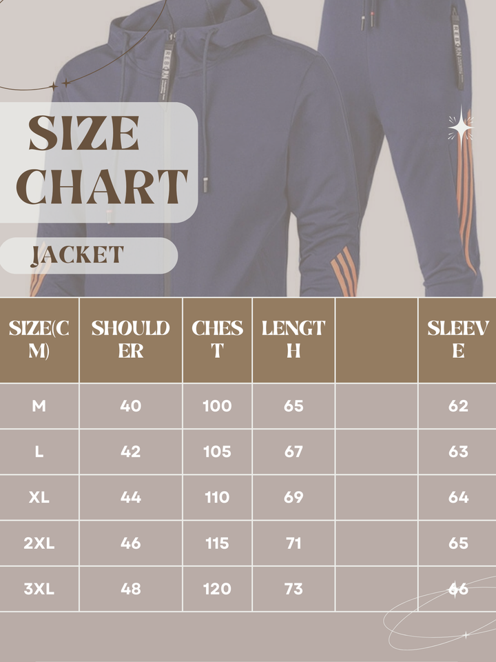 Lune London | Men's Tracksuit - Regular Fit, Breathable Fabric - Casual