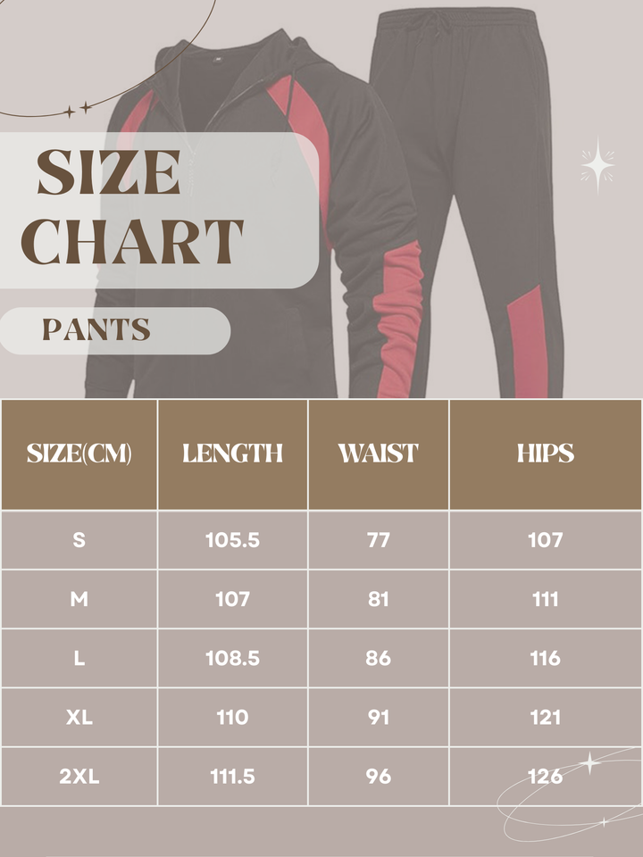Lune London | Men's tracksuit, with hood, breathable fabric - Regular fit